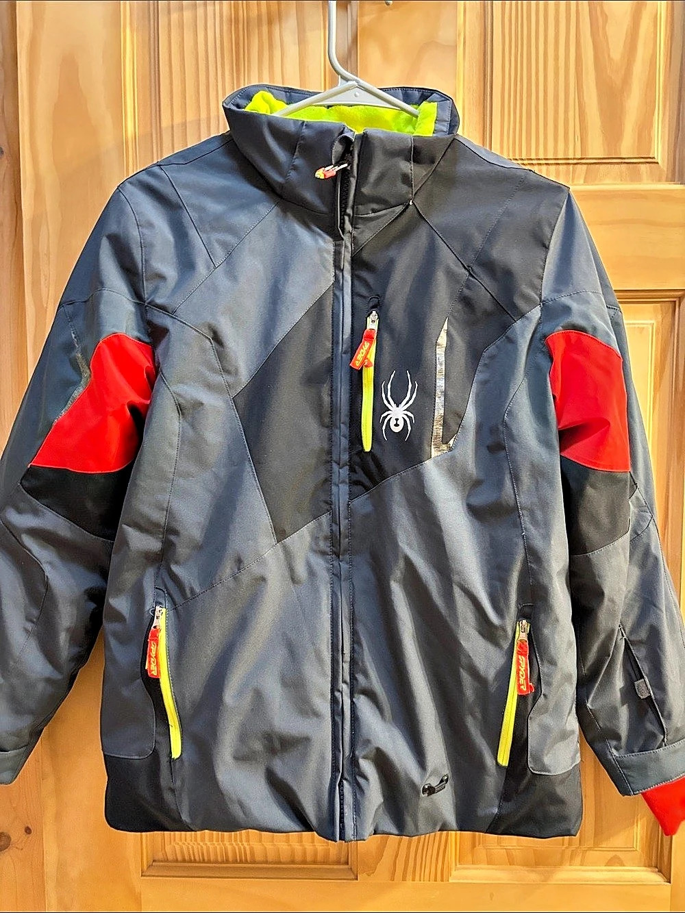 Spyder Color Block Ski Jacket Like New